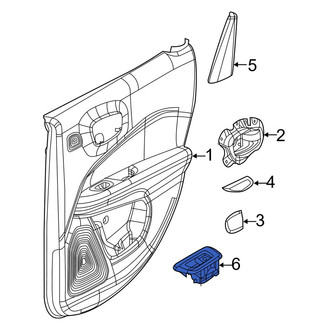 Jeep OE - Rear Left Door Window Switch