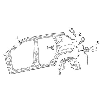 Jeep OE - Quarter Panel & Components