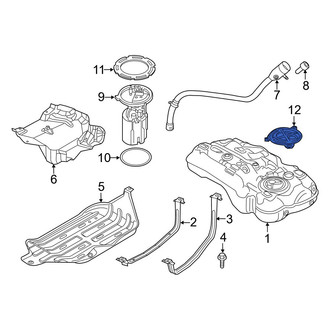 Jeep OE - Fuel Tank Access Cover