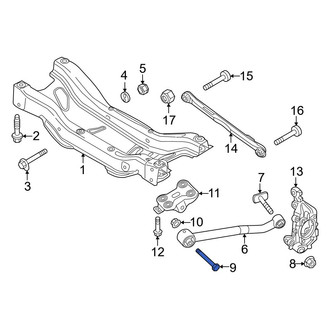 Jeep OE - Suspension Trailing Arm Bolt