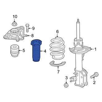 Jeep OE - Rear Suspension Strut Bellows