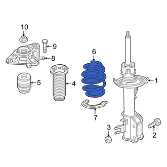 Jeep OE - Rear Coil Spring