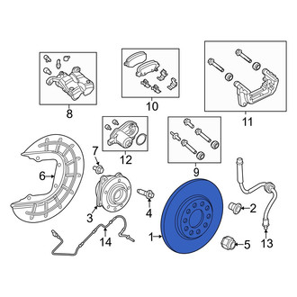 Jeep OE - Rear Disc Brake Rotor