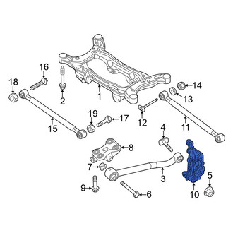 Jeep OE - Rear Left Suspension Knuckle