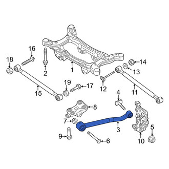 Jeep OE - Rear Left Suspension Control Arm
