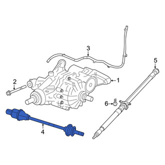 Jeep OE - Rear CV Axle Assembly