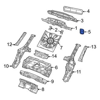 Jeep OE - Rear Outer Fuel Injection Pressure Damper
