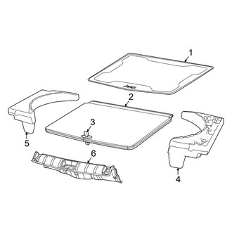 Jeep OE - Rear Body & Floor - Interior Trim