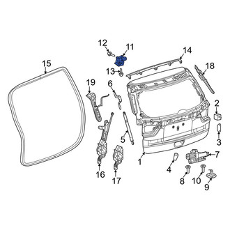 Jeep OE - Rear Liftgate Hinge