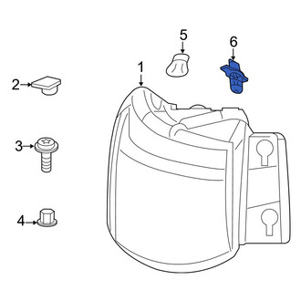 Jeep OE - Tail Light Bulb