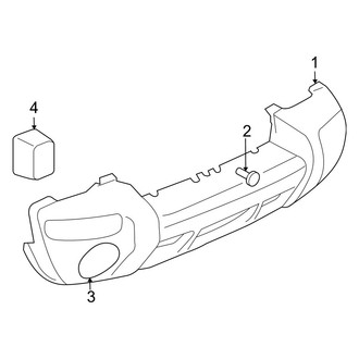 Jeep OE - Front Bumper - Bumper & Components
