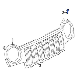 Jeep OE - Grille Screw