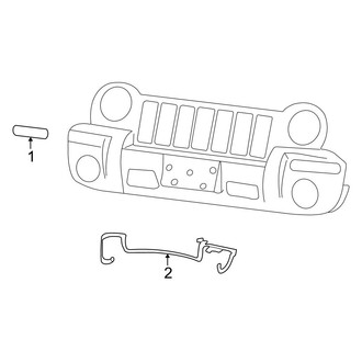 Jeep OE - Front Lamps - Park & Side Marker Lamps