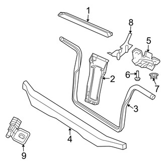 Jeep OE - Radiator Support (2.4L)