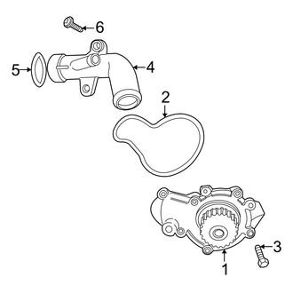 Jeep OE - Cooling - Water Pump (2.4L)