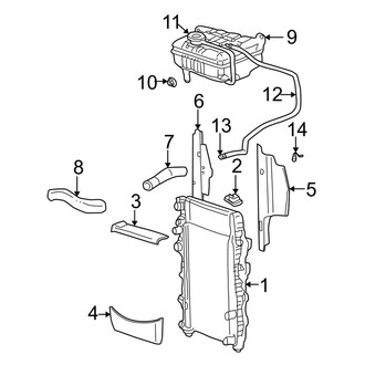 Jeep OE - Cooling - Radiator & Components (3.7L)