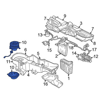 Jeep OE - HVAC Blower Motor