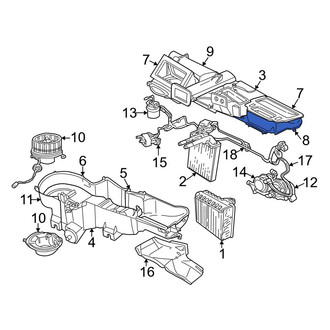 Jeep OE - HVAC Unit Case Screw
