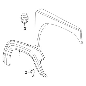 Jeep OE - Fender - Exterior Trim