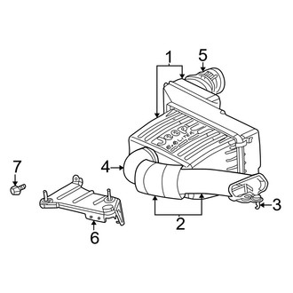 Jeep OE - Engine - Air Inlet (2.4L)