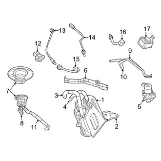 Jeep OE - Emission System - Emission Components (3.7L)