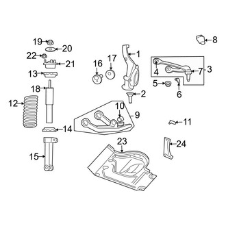 Jeep OE - Front Suspension - Suspension Components