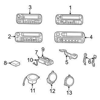 Jeep OE - Instrument Panel - Sound System