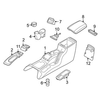 Jeep OE - Console - Center