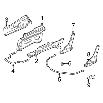 Jeep OE - Seats & Tracks - Tracks & Components (Manual Seats)