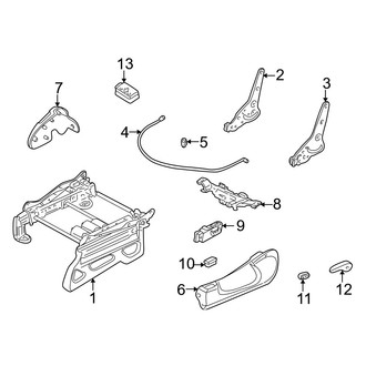 Jeep OE - Seats & Tracks - Tracks & Components (Power Seats)