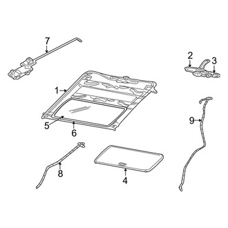 Jeep OE - Roof - Sunroof