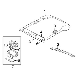 Jeep OE - Roof - Interior Trim