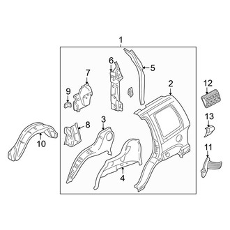 Jeep OE - Quarter Panel & Components