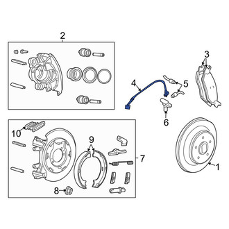 Jeep OE - Front Right Brake Hydraulic Hose