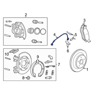Jeep OE - Front Right Brake Hydraulic Hose