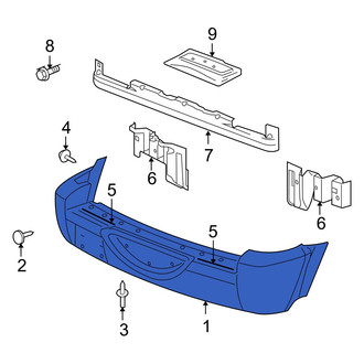 Jeep OE - Rear Bumper Cover