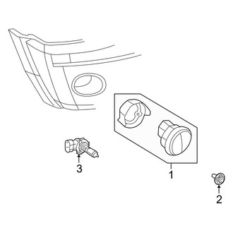 Jeep OE - Front Lamps - Fog Lamps
