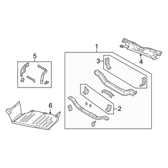 Jeep OE - Radiator Support