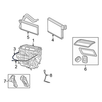 Jeep OE - HVAC Heater Control Cable