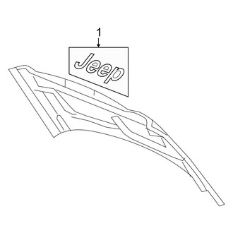 Jeep OE - Hood - Exterior Trim