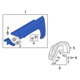 Jeep OE - Front Left Fender