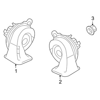 Jeep OE - Electrical - Horn