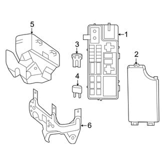Jeep OE - Electrical - Fuse & Relay (Under Hood)
