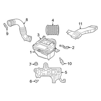 Jeep OE - Engine - Air Intake (2.4L)