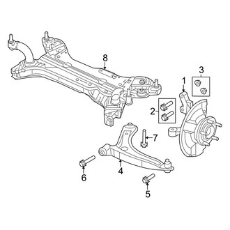 Jeep OE - Front Suspension - Suspension Components