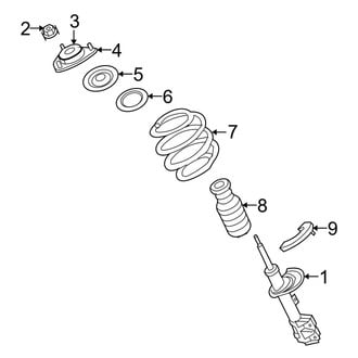 Jeep OE - Front Suspension - Struts & Components