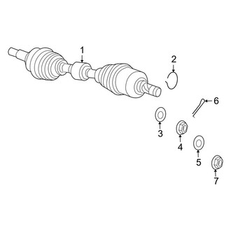 Jeep OE - Front Suspension - Drive Axles