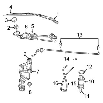 Jeep OE - Windshield - Wiper & Washer Components