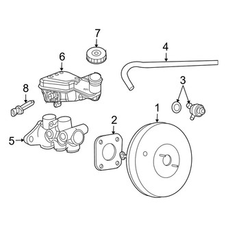 Jeep OE - Cowl - Components on Dash Panel