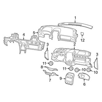 Jeep OE - Instrument Panel Components